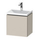 Duravit Ensemble de meubles L-Cube 45x35x48 cm, 1 porte, en L, avec HL, Taupe ma-1