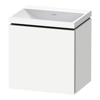 Duravit Ensemble de meubles L-Cube 45x35x48 cm, 1 porte, en L, côté gauche, blanc mat