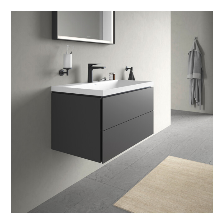 Duravit Ensemble de meubles L-Cube 80x48x48 cm, avec HL, graphite mat, 2 tiroirs