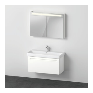 Duravit Ensemble de meubles n° 1 100x45cm, WT, WTU avec tiroir, Spg., blanc mat