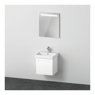 Duravit Ensemble de meubles No. 1 55, blanc mat, 1 tiroir coulissant, 1 tiroir intérieur