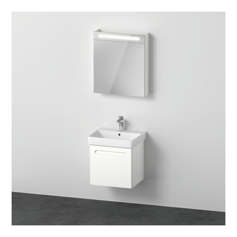 Duravit Ensemble de meubles No. 1 55 cm, charnière droite, blanc mat