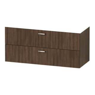 Duravit Ensemble de meubles XBase 123 cm, noyer foncé
