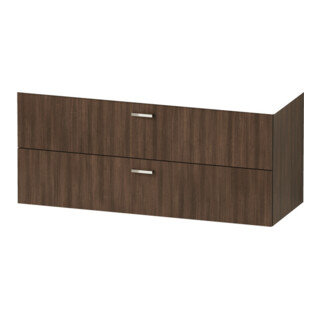 Duravit Ensemble de meubles XBase 130 cm, noyer foncé