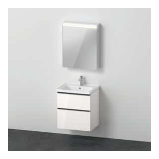Duravit Ensemble meuble D-Neo 60x48cm, WT, WTU, 1SBK, SP, à droite, blanc brillant