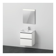 Duravit Ensemble meuble D-Neo 60x48cm, WT, WTU, 1SBK, SP, blanc mat