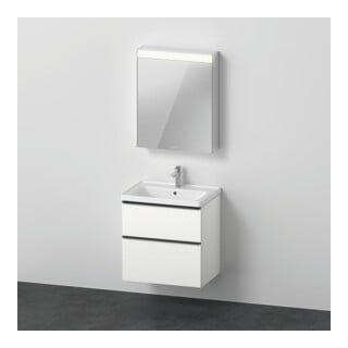 Duravit Ensemble meuble D-Neo 650 mm, charnière gauche, blanc mat