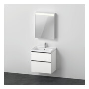 Duravit Ensemble meuble D-Neo 650 mm, charnière gauche, blanc mat