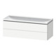 Duravit Ensemble meuble L-Cube 120x48x48 cm, sans robinet, blanc mat, 2 tiroirs-1