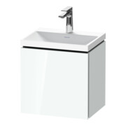 Duravit Ensemble meuble L-Cube 45x35x48 cm, 1 porte, à droite, avec HL, blanc brillant