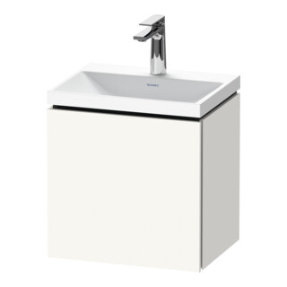 Duravit Ensemble meuble L-Cube 45x35x48 cm, 1 porte, à droite, avec HL, blanc mat