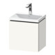 Duravit Ensemble meuble L-Cube 45x35x48 cm, 1 porte, à droite, avec HL, blanc mat-1