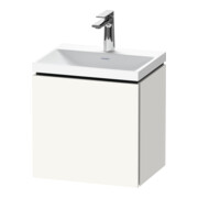 Duravit Ensemble meuble L-Cube 45x35x48 cm, 1 porte, à droite, avec HL, blanc mat