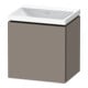 Duravit Ensemble meuble L-Cube 45x35x48 cm, 1 porte, à droite, sans poignée-1