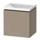 Duravit Ensemble meuble L-Cube 45x35x48 cm, 1 porte, à droite, sans robinet-1