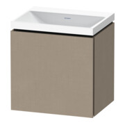 Duravit Ensemble meuble L-Cube 45x35x48 cm, 1 porte, à droite, sans robinet