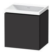 Duravit Ensemble meuble L-Cube 45x35x48 cm, 1 porte, en L, gauche, gris mat
