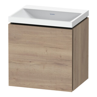 Duravit Ensemble meuble L-Cube 45x35x48 cm, 1 porte, en L, gauche, marbre œuf