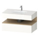 Duravit Ensemble meuble lavabo encastré Qatego 100x55x60cm, E na/we g, Kon-WTU, B-1