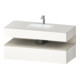 Duravit Ensemble meuble lavabo encastré Qatego 120x55x60 cm, T m/we m, Kon-WTU, niche-1