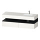 Duravit Ensemble meuble lavabo encastré Qatego 160x50x60 cm, Kon-WTU, B, B r, E sw/we m-1