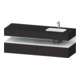 Duravit Ensemble meuble lavabo encastré Qatego 160x50x60 cm, Kon-WTU, B, B r, w m/Gr m-1