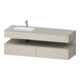 Duravit Ensemble meuble lavabo encastré Qatego 160x50x60 cm, Kon-WTU, L l, P m/ta ma-1