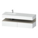 Duravit Ensemble meuble lavabo encastré Qatego 160x50x60cm, Kon-WTU, B l, T m/we ma-1