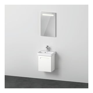 Duravit Ensemble meuble n° 1 45 cm, 1 porte, charnière droite, blanc mat