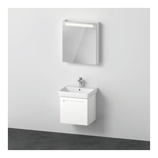 Duravit Ensemble meuble n° 1 55 cm, charnière droite, blanc mat