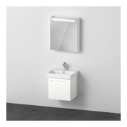 Duravit Ensemble meuble n° 1 55 cm, charnière droite, blanc mat