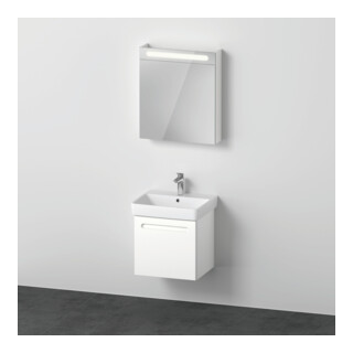Duravit Ensemble meuble n° 1 55 cm, charnière gauche, blanc mat
