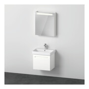 Duravit Ensemble meuble n° 1 60 cm, charnière droite, blanc mat