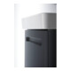 Duravit Ensemble meuble n° 1 65 cm, graphite mat, 1 tiroir-1