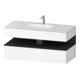 Duravit Ensemble meuble vasque encastrable Qatego 120x55x60cm, gris m/blanc m, Kon-WTU, B-1
