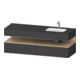 Duravit Ensemble meuble vasque encastrable Qatego 160x50x60cm, Kon-WTU, B, B r, E na/gra m-1