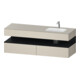 Duravit Ensemble meuble vasque encastrable Qatego 160x50x60cm, Kon-WTU, B, B r, E sw/tau m-1
