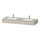 Duravit Ensemble meuble vasque encastrable Qatego 160x55x17 cm, avec K, 2 tiroirs, B bs, avec Ü, T ma-1