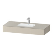 Duravit Ensemble meuble vasque encastré Qatego 120x55x17 cm, T m, m K, 1 découpe, m ÜL