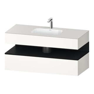Duravit Ensemble meuble vasque encastré Qatego 120x55x60 cm, E ch/bl m, Kon-WTU, B