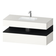 Duravit Ensemble meuble vasque encastré Qatego 120x55x60 cm, E ch/bl m, Kon-WTU, B
