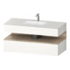 Duravit Ensemble meuble vasque encastré Qatego 120x55x60 cm, E Ma/w mat, meuble sous vasque console-1