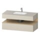 Duravit Ensemble meuble vasque encastré Qatego 120x55x60cm, E na/tau m, Kon-WTU, B-1