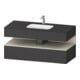 Duravit Ensemble meuble vasque encastré Qatego 120x55x60cm, T avec Gr, Kon-WTU, niche-1