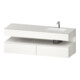 Duravit Ensemble meuble vasque encastré Qatego 160x50x60 cm, Kon-WTU, B, B droite, blanc mat-1