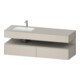 Duravit Ensemble meuble vasque encastré Qatego 160x50x60 cm, Kon-WTU, B, B g, Tau ma-1