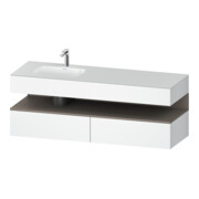Duravit Ensemble meuble vasque encastré Qatego 160x50x60 cm, Kon-WTU, B, B l, ba m/we ma