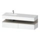Duravit Ensemble meuble vasque encastré Qatego 160x50x60 cm, Kon-WTU, B, B l, T m/blanc mat-1