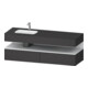 Duravit Ensemble meuble vasque encastré Qatego 160x50x60 cm, Kon-WTU, B, B l, w m/Gr ma-1