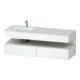 Duravit Ensemble meuble vasque encastré Qatego 160x50x60 cm, Kon-WTU, B, B l, w m/we ma-1